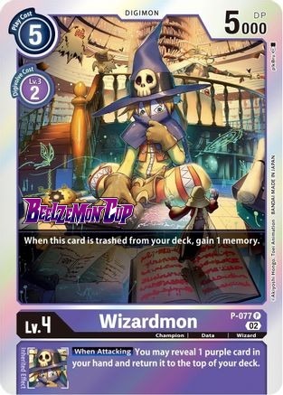 Wizardmon - P-077 - P (Pre-Release)